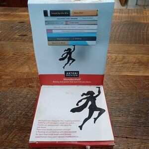 Artori Design Book Ends to Hold Books Heavy Duty - Hidden Metal Bookends NIB